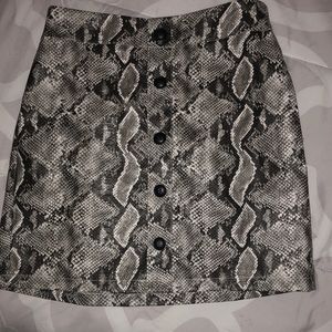 Snakeskin Skirt